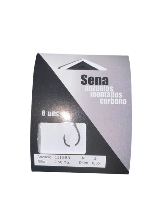 Senna Anzuelos de carbono empatillados
