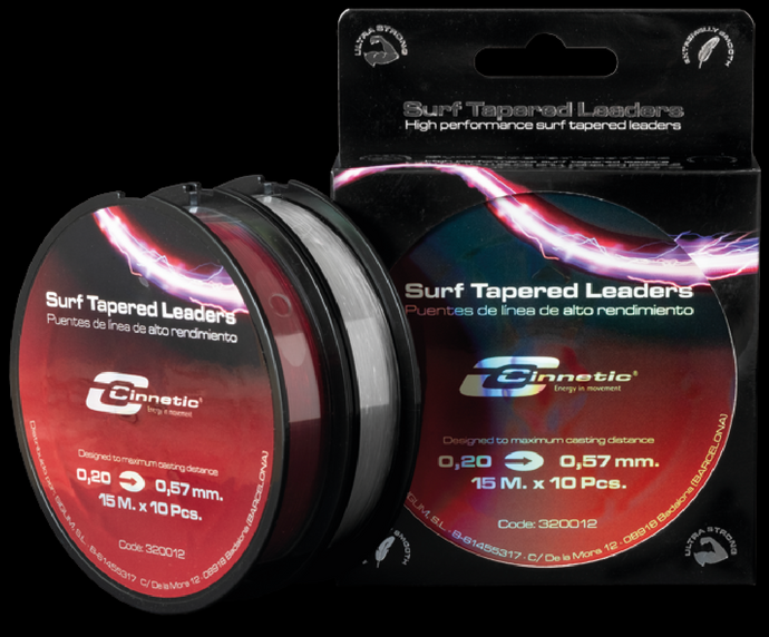 Hilo Cinnetic Surf tapered leaders
