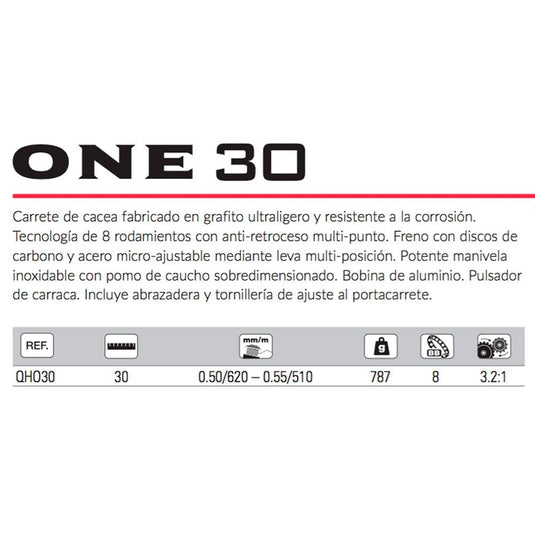 Carrete de Pesca One 30