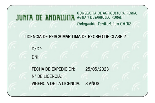 Licencia de Pesca Marítima